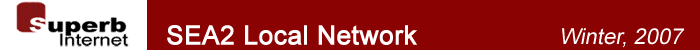SEA2 Network Winter, 2007 Map (footer)